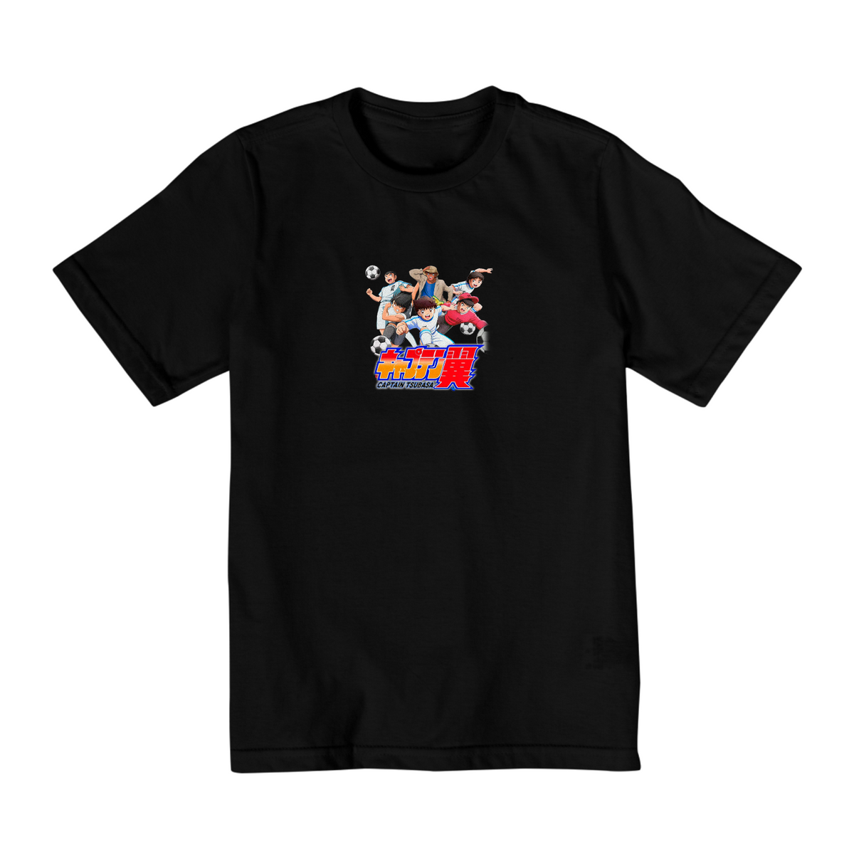 Nome do produto: Camiseta Infantil (2 a 8) Captain Tsubasa 1