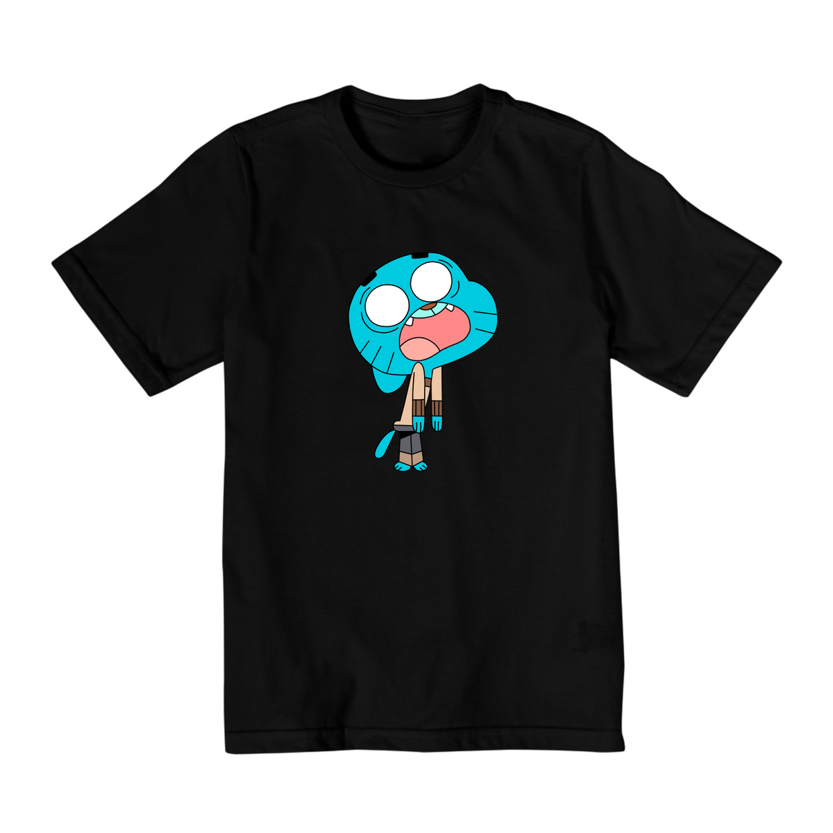 Nome do produto: Camiseta Infantil (2 a 8) O Incrível Mundo de Gumball 2