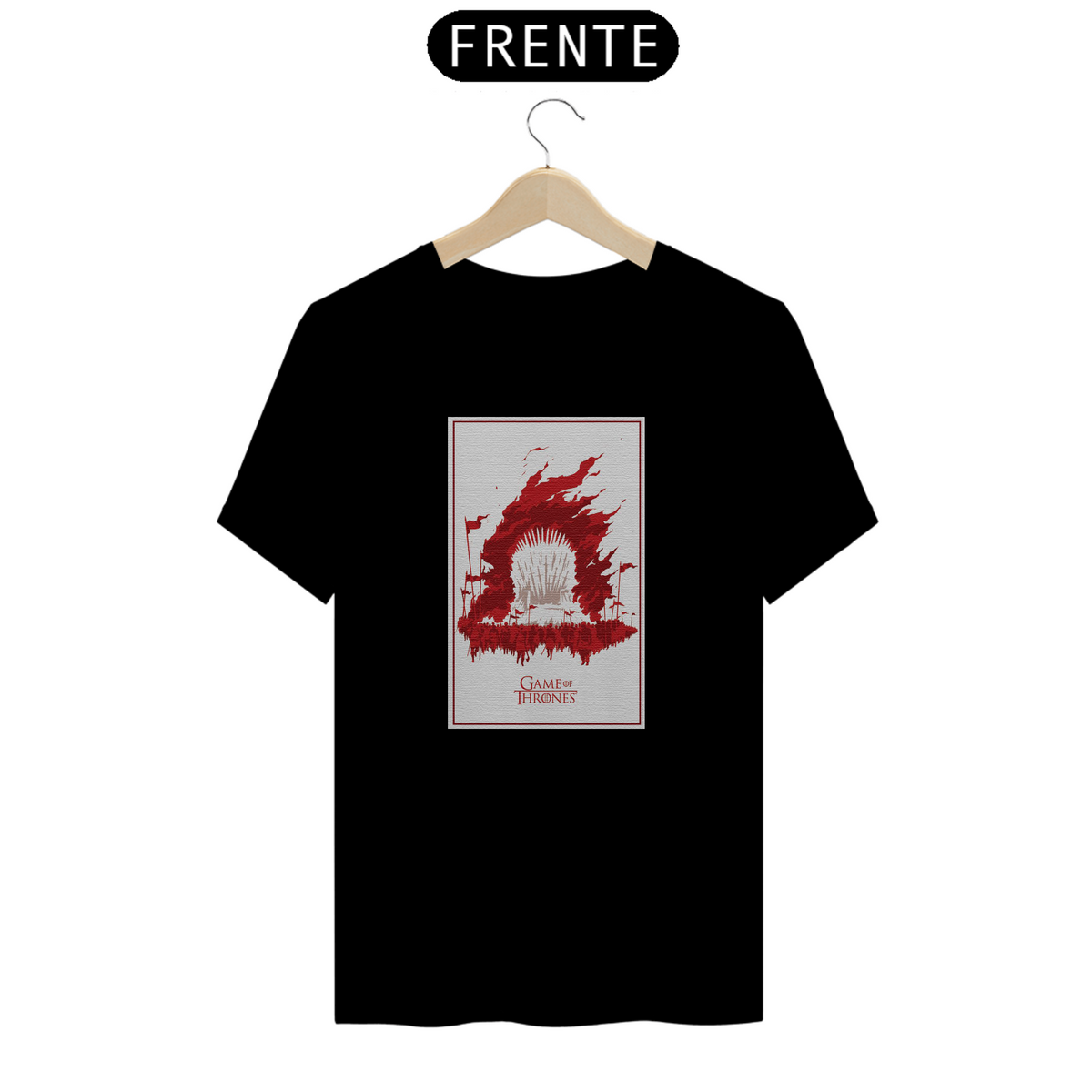 Nome do produto: Camiseta Unissex Game of Thrones 2