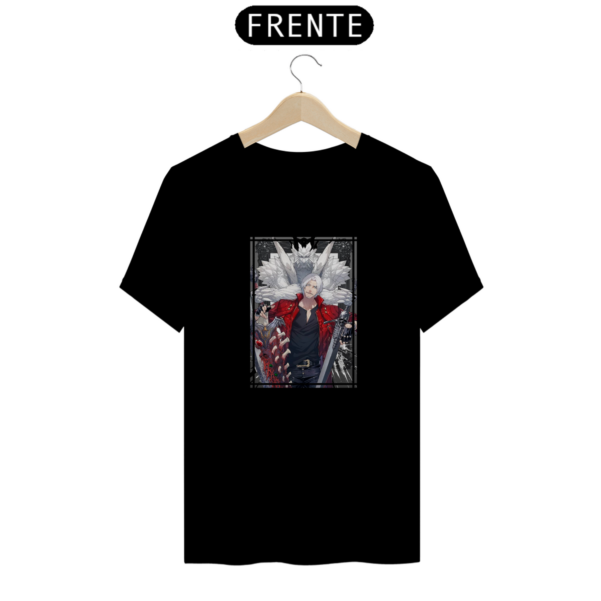 Nome do produto: Camiseta Unissex Devil May Cry 1