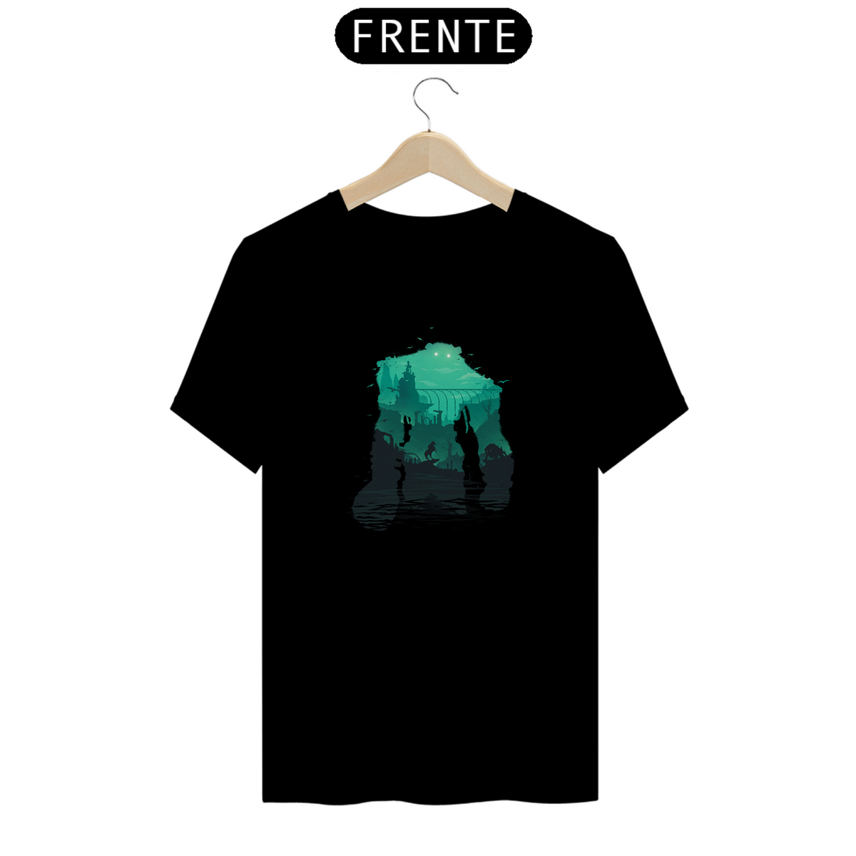 Nome do produto: Camiseta Unissex Shadow of the Colossus 4