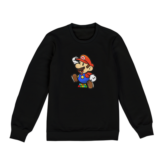 Moletom Fechado Unissex Super Mario 5