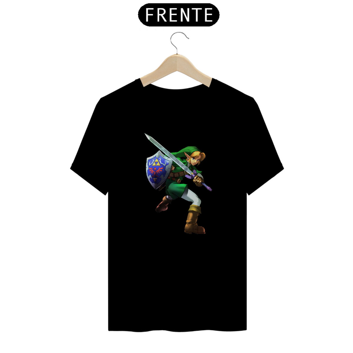 Nome do produto: Camiseta Unissex Zelda 4