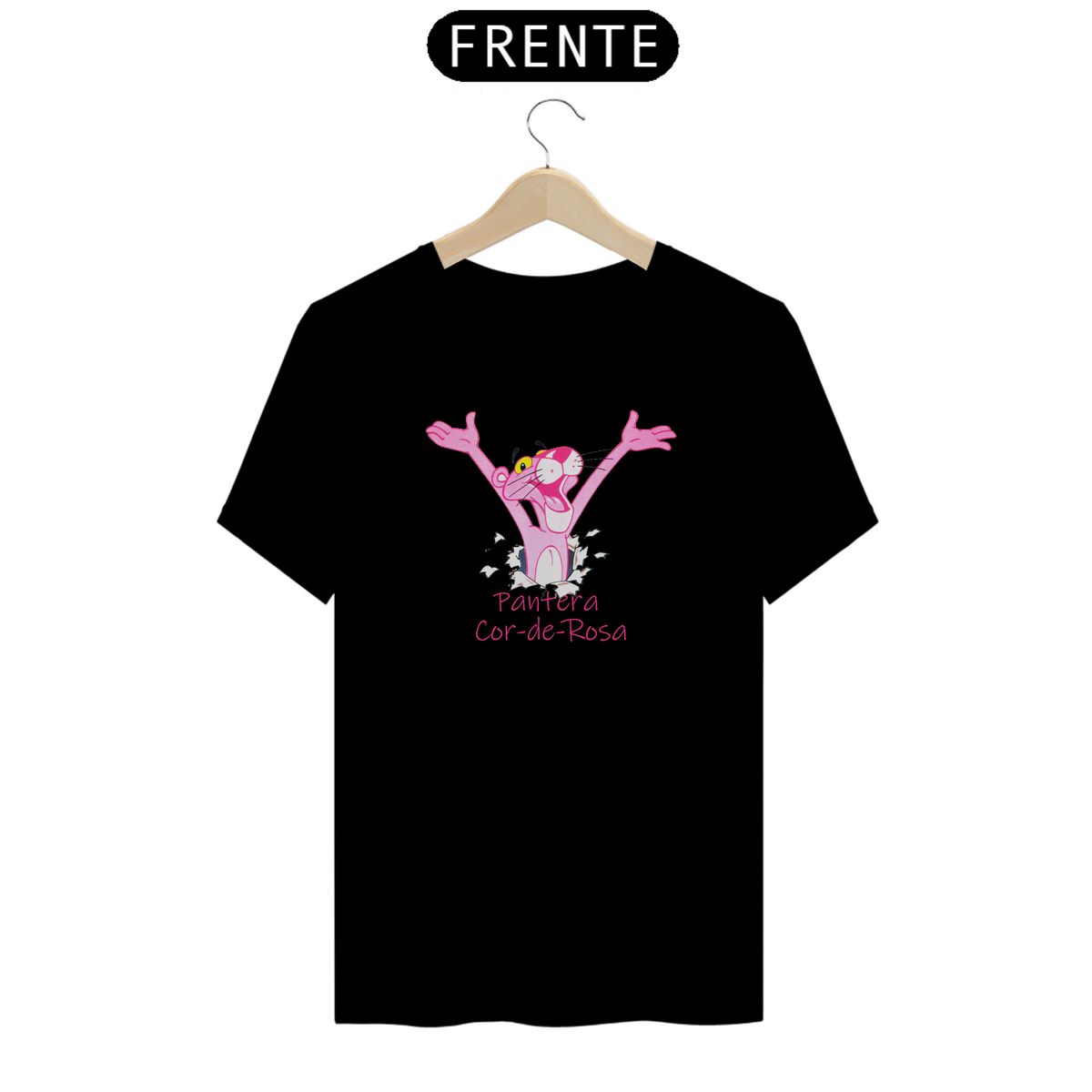 Nome do produto: Camiseta Unissex A Pantera Cor-de-Rosa 1