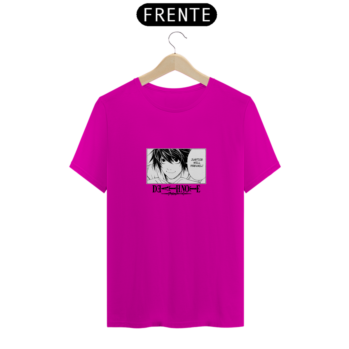 Nome do produto: Camiseta Unissex Death Note 6
