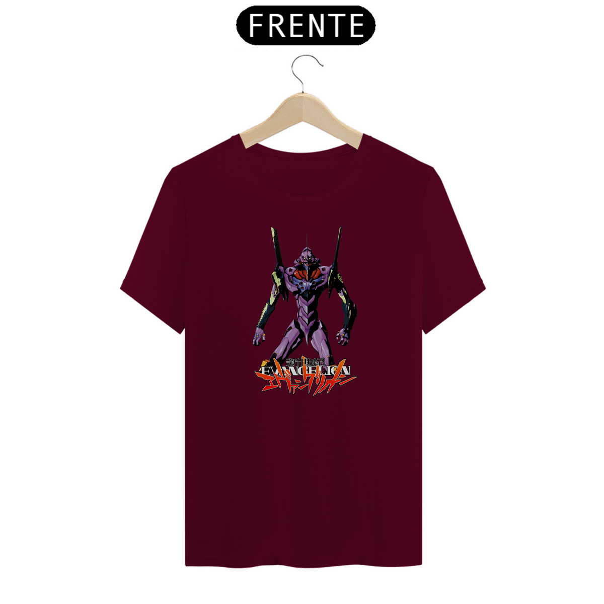 Nome do produto: Camiseta Unissex Neon Genesis Evangelion 2