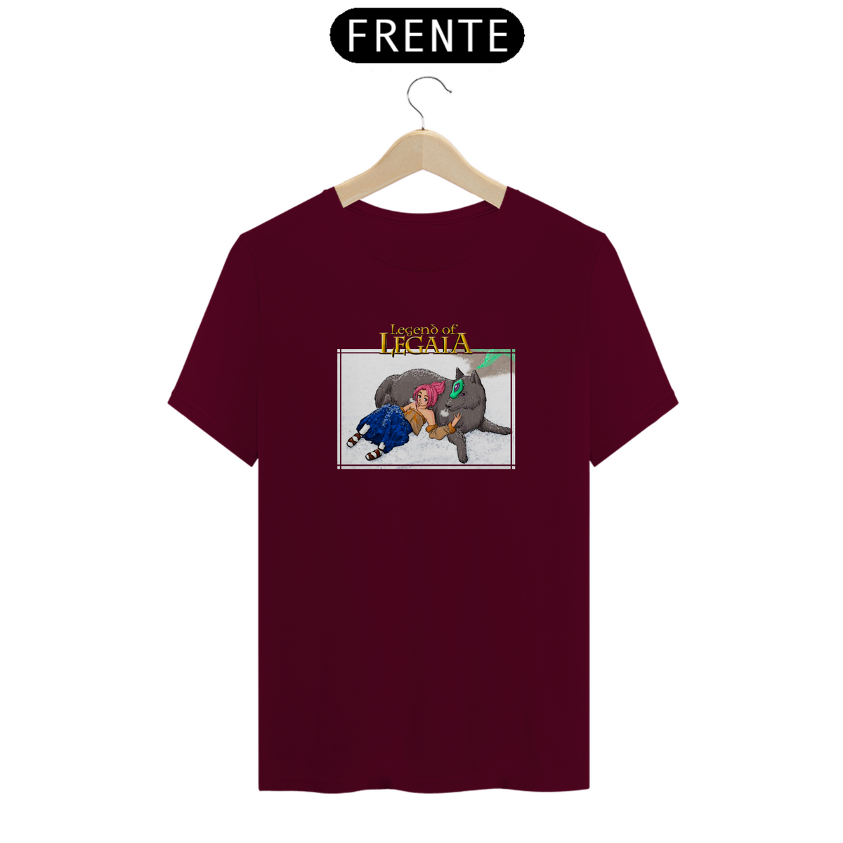 Nome do produto: Camiseta Unissex Legend Of Legaia 1