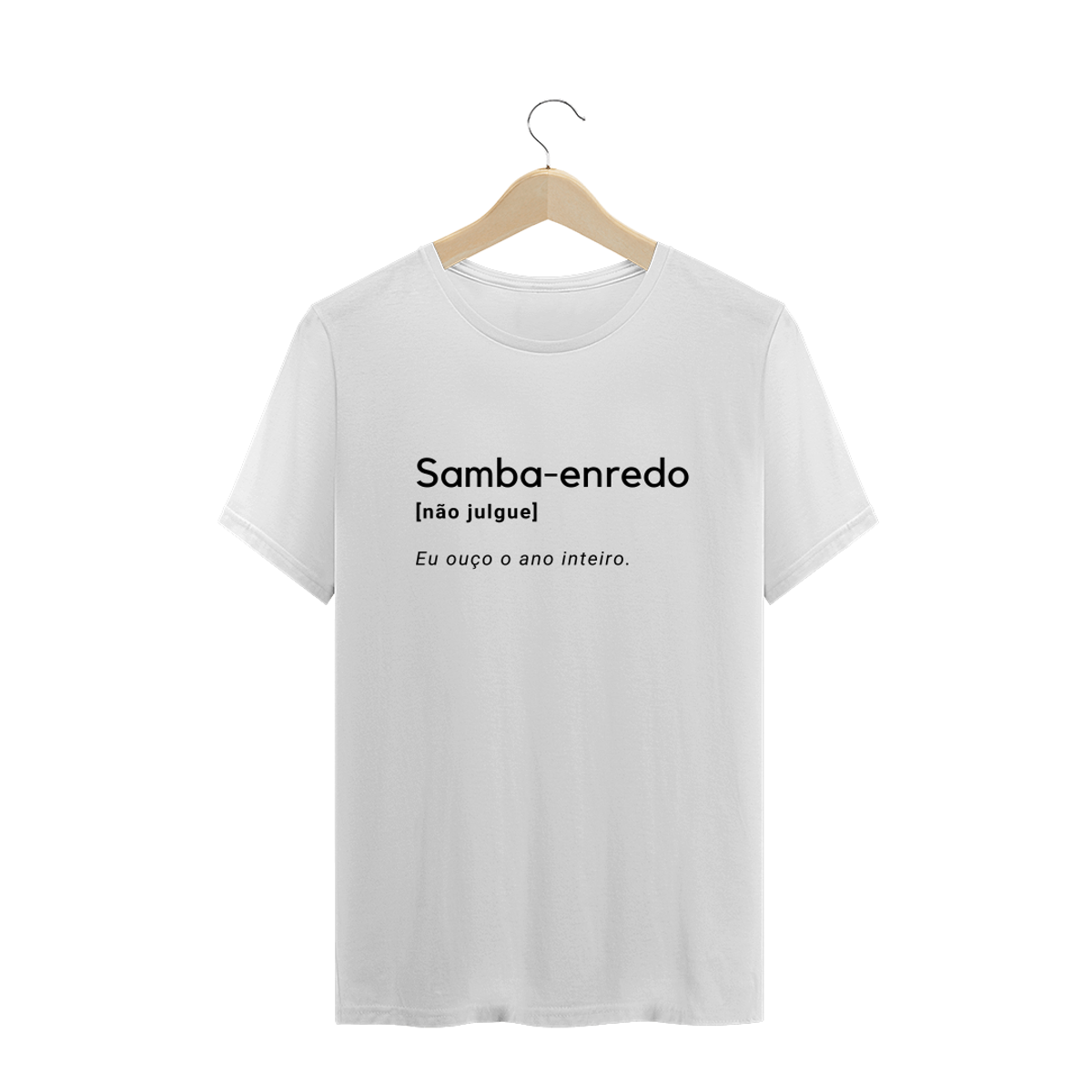 Nome do produto: Camiseta Samba-enredo