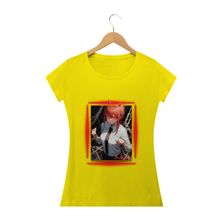 Nome do produtoCamisa Femina  Chainsaw man Makima anime character Control Demon