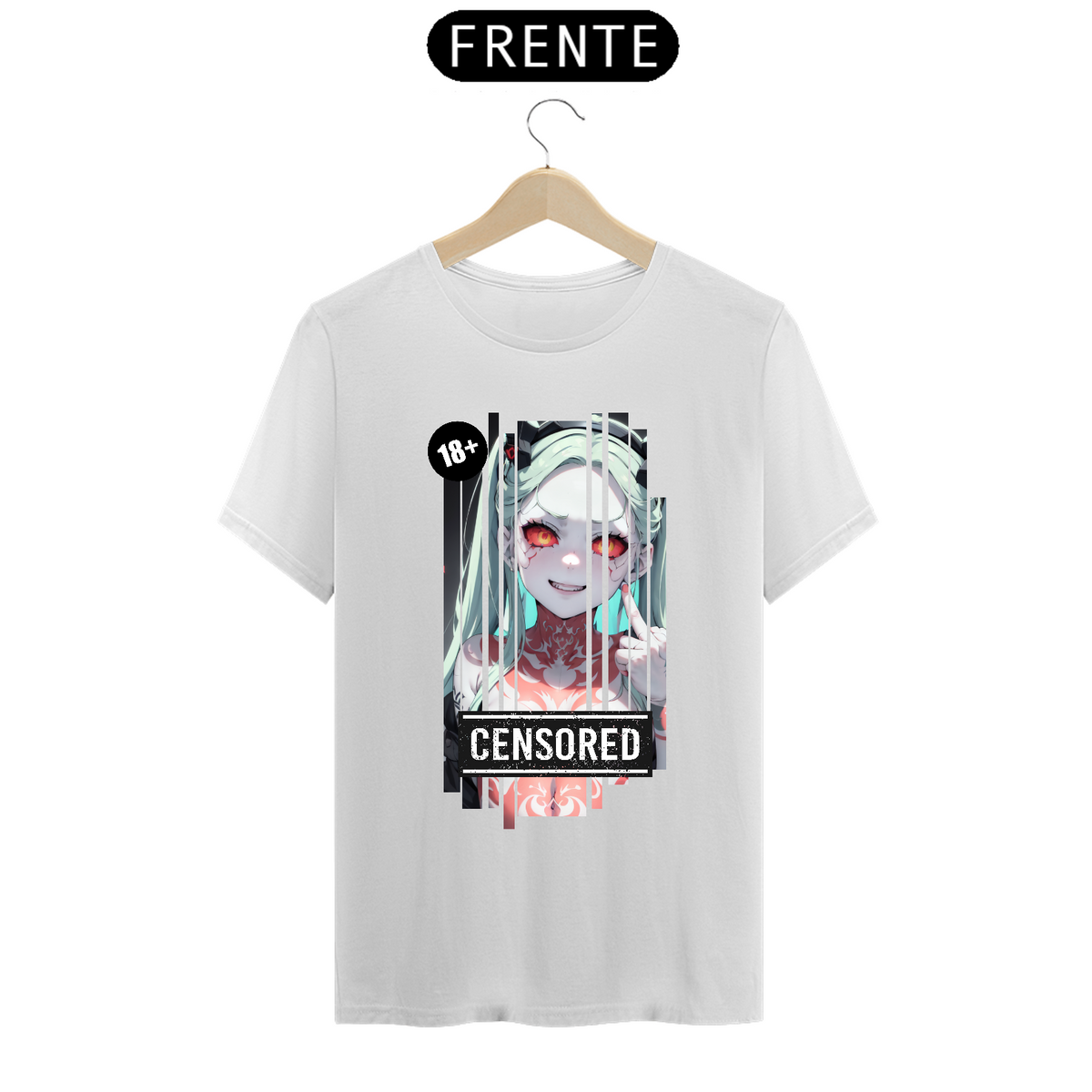 Nome do produto: cyberpunk, rebecca, +18, hentai, anime, camisa masculina