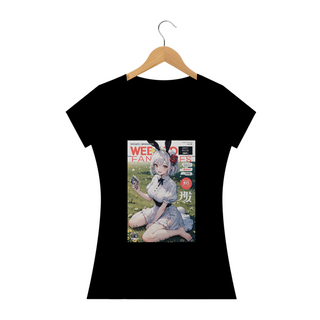 Nome do produtocamisa feminina capa de revista anime art  , modelo anime girl