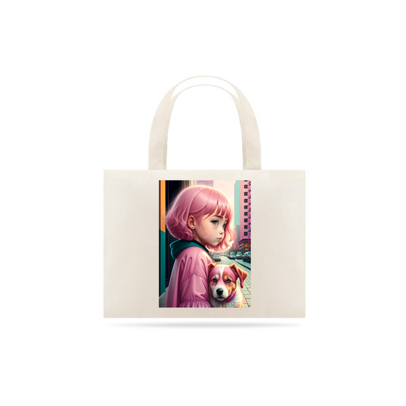 Eco Bag - Pink Girl