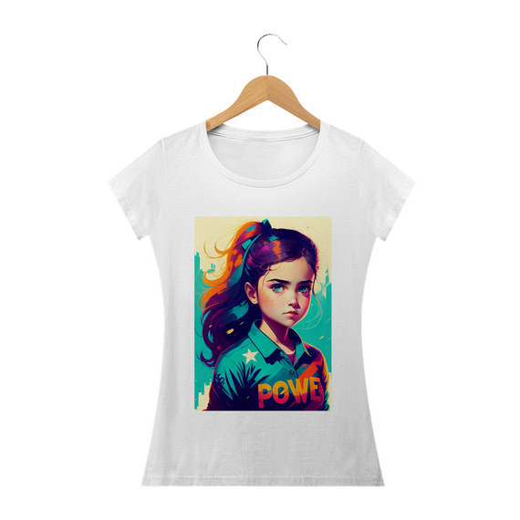 Camiseta Baby Long - Girl Power