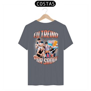 Nome do produtoCamiseta Eu Treino Por Saúde (Estampa nas Costas)