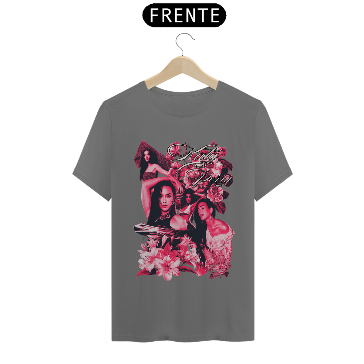 Nome do produto: Camiseta Estonada Katy Perry