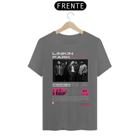 Camiseta Estonada Linkin Park From Zero Tour 15.11