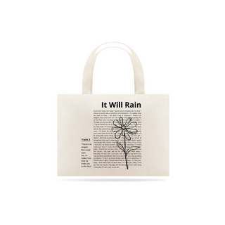 Nome do produtoEcobag Bruno Mars It Will Rain