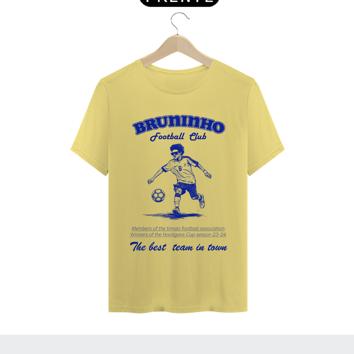 Nome do produto: Camiseta Estonada Bruno Mars Bruninho Football Club