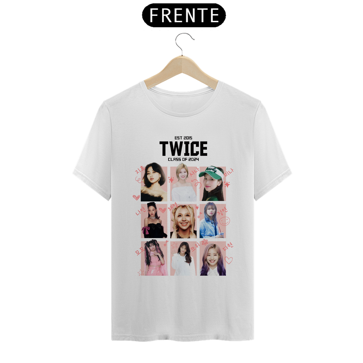 Nome do produto: Camiseta Twice Class of 2024