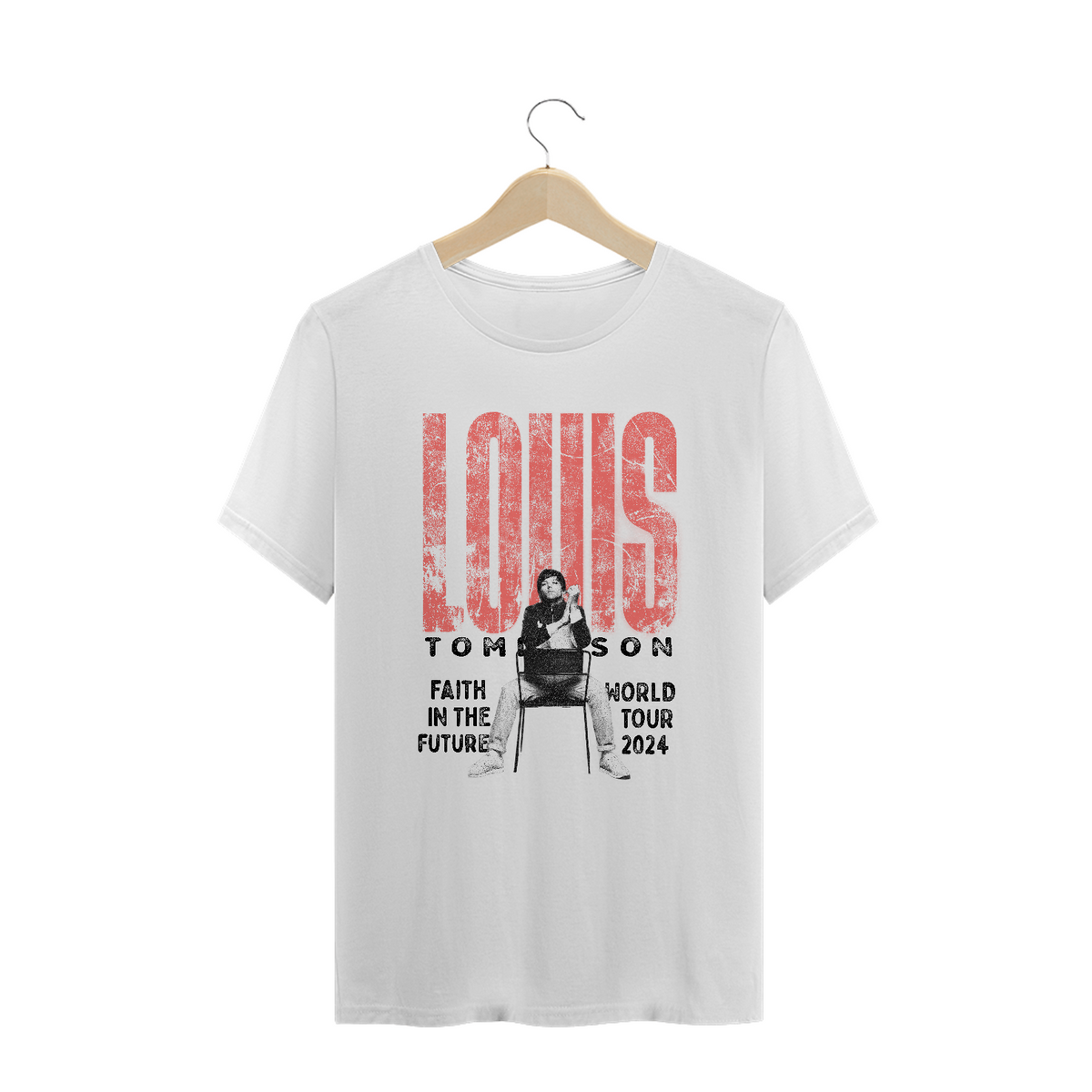 Nome do produto: Camiseta Plus Size Louis Tomlinson World Tour