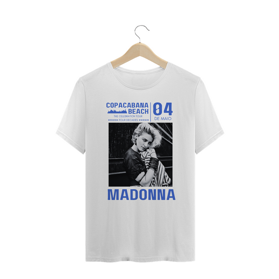 Camiseta Plus Size Madonna Four Decades