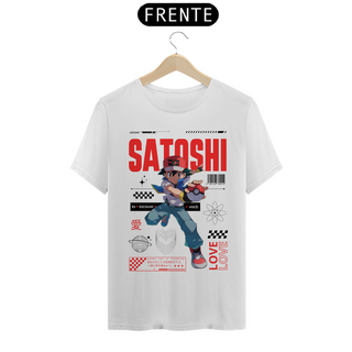 Nome do produtoCamiseta Ash Eu Escolho Você (Estampa na Frente) Branca