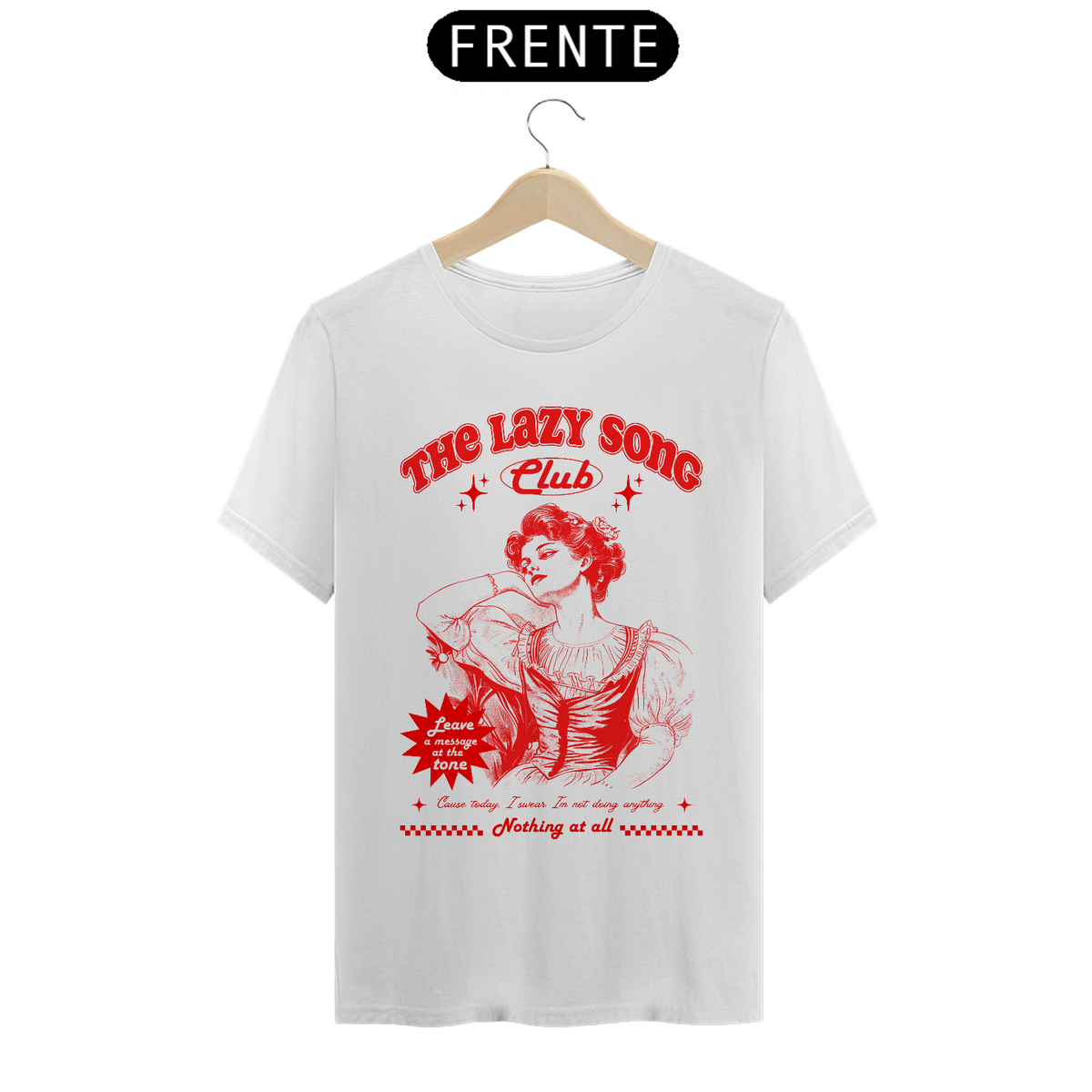 Nome do produto: Camiseta Bruno Mars The Lazy Song Club