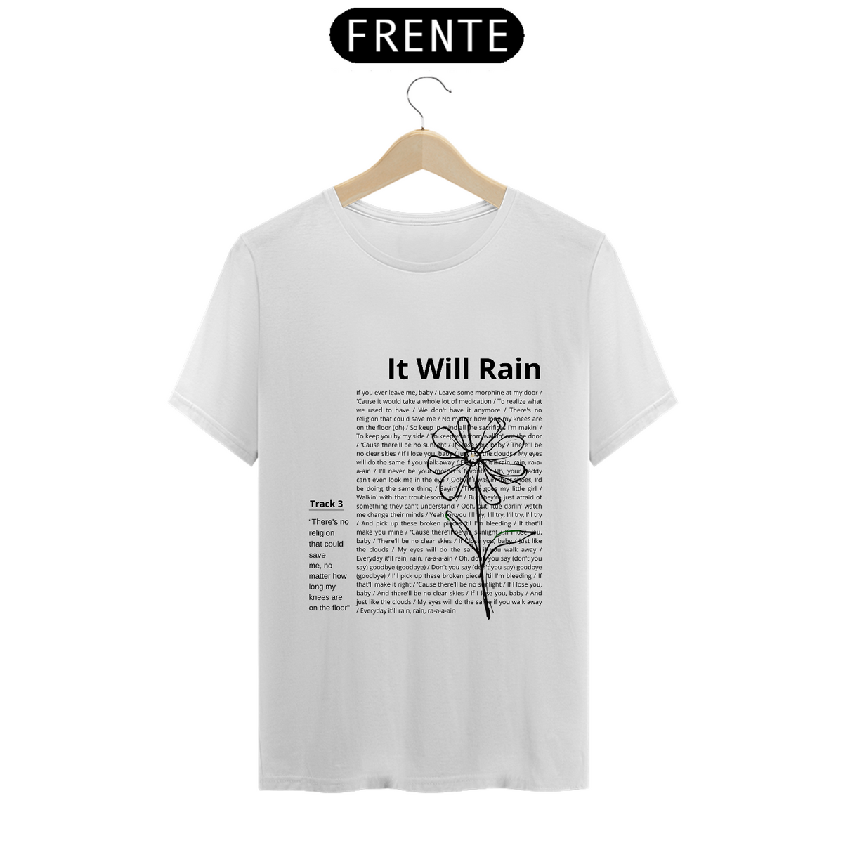 Nome do produto: Camiseta Bruno Mars It Will Rain