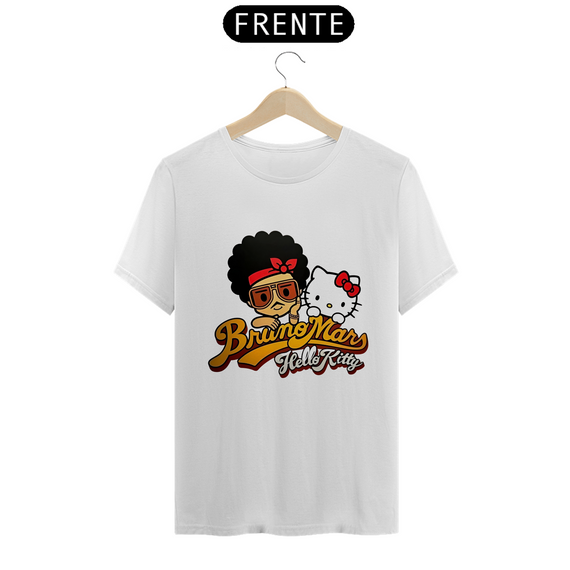 Camiseta Bruno Mars x Hello Kitty