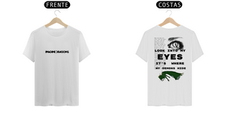 Nome do produtoCamiseta Imagine Dragons Demons (Estampa Frente e Costas)