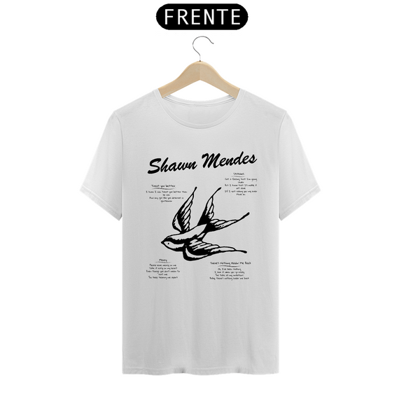 Camiseta Shawn Mendes Songs