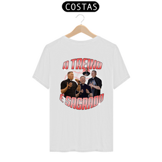 Nome do produtoCamiseta O Treino é Sagrado (Estampa nas Costas)