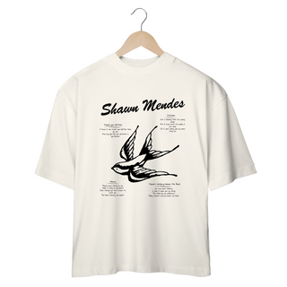 Nome do produtoCamiseta Oversized Shawn Mendes Songs