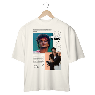 Nome do produtoCamiseta Oversized Bruno Mars Biografia