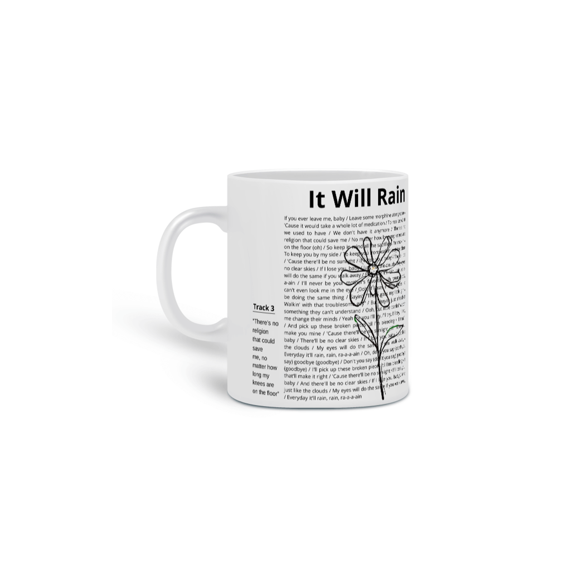 Nome do produto: Caneca Bruno Mars It Will Rain