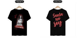 Nome do produtoCamiseta Dulce Maria Santa no Soy (Estampa Frente e Costas)