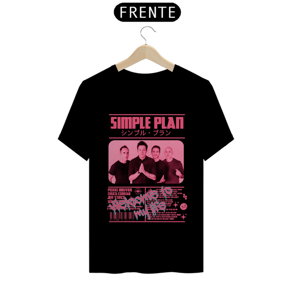 Camiseta Simple Plan Welcome To My Life