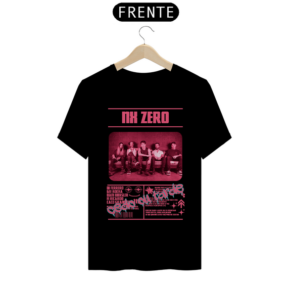 Camiseta NX Zero Cedo Ou Trade