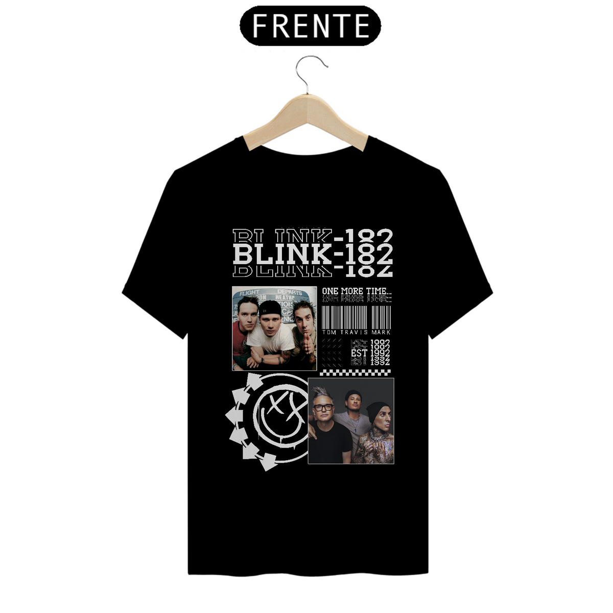 Nome do produto: Camiseta Blink-182 One More Time...