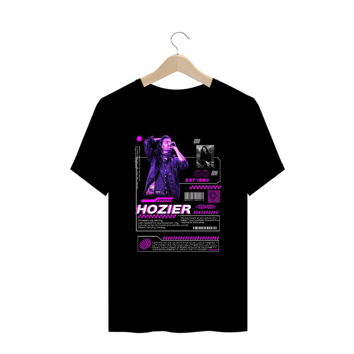 Nome do produto: Camiseta Plus Size Hozier Unreal Unearth