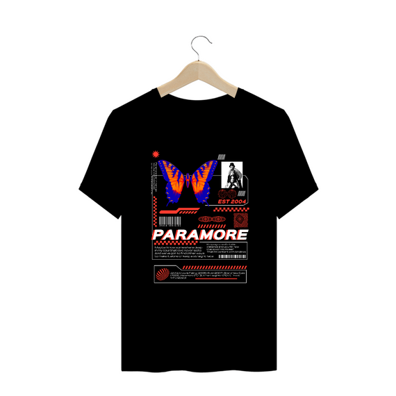 Camiseta Plus Size Paramore Brand New Eyes