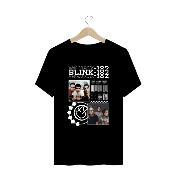 Camiseta Plus Size Blink-182 One More Time...