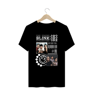 Camiseta Plus Size Blink-182 One More Time...