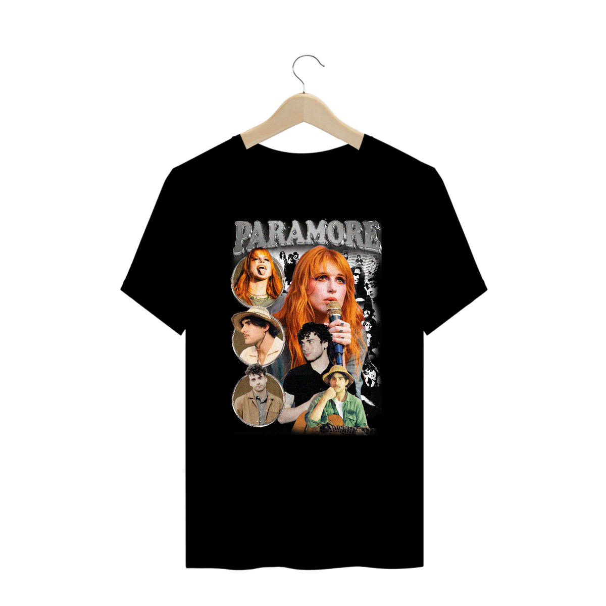 Nome do produto: Camiseta Plus Size Paramore 2