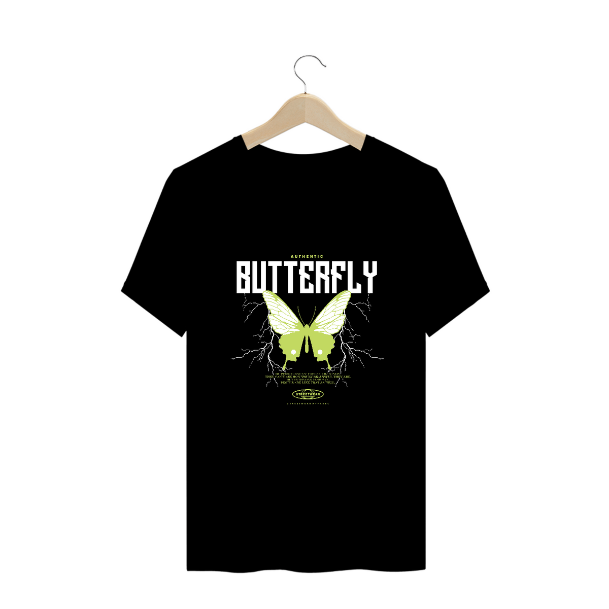 Nome do produto: Camiseta Plus Size Butterfly