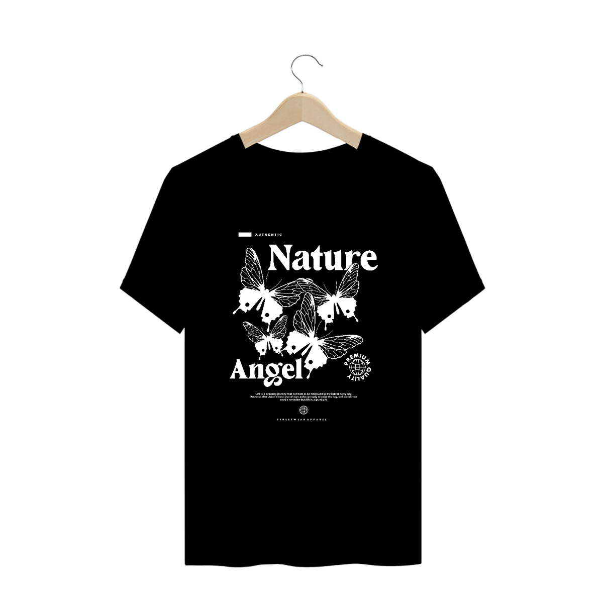 Nome do produto: Camiseta Plus Size Nature Angel