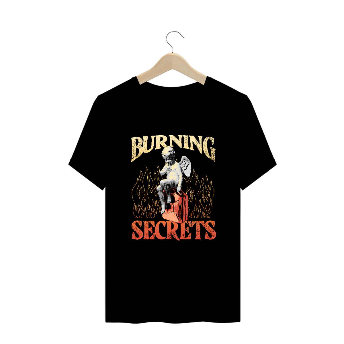 Nome do produto: Camiseta Plus Size Burning Secrets