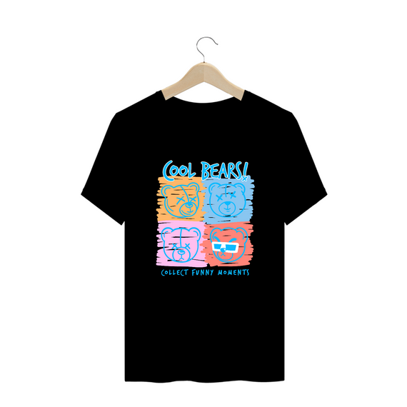 Camiseta Plus Size Cool Bears