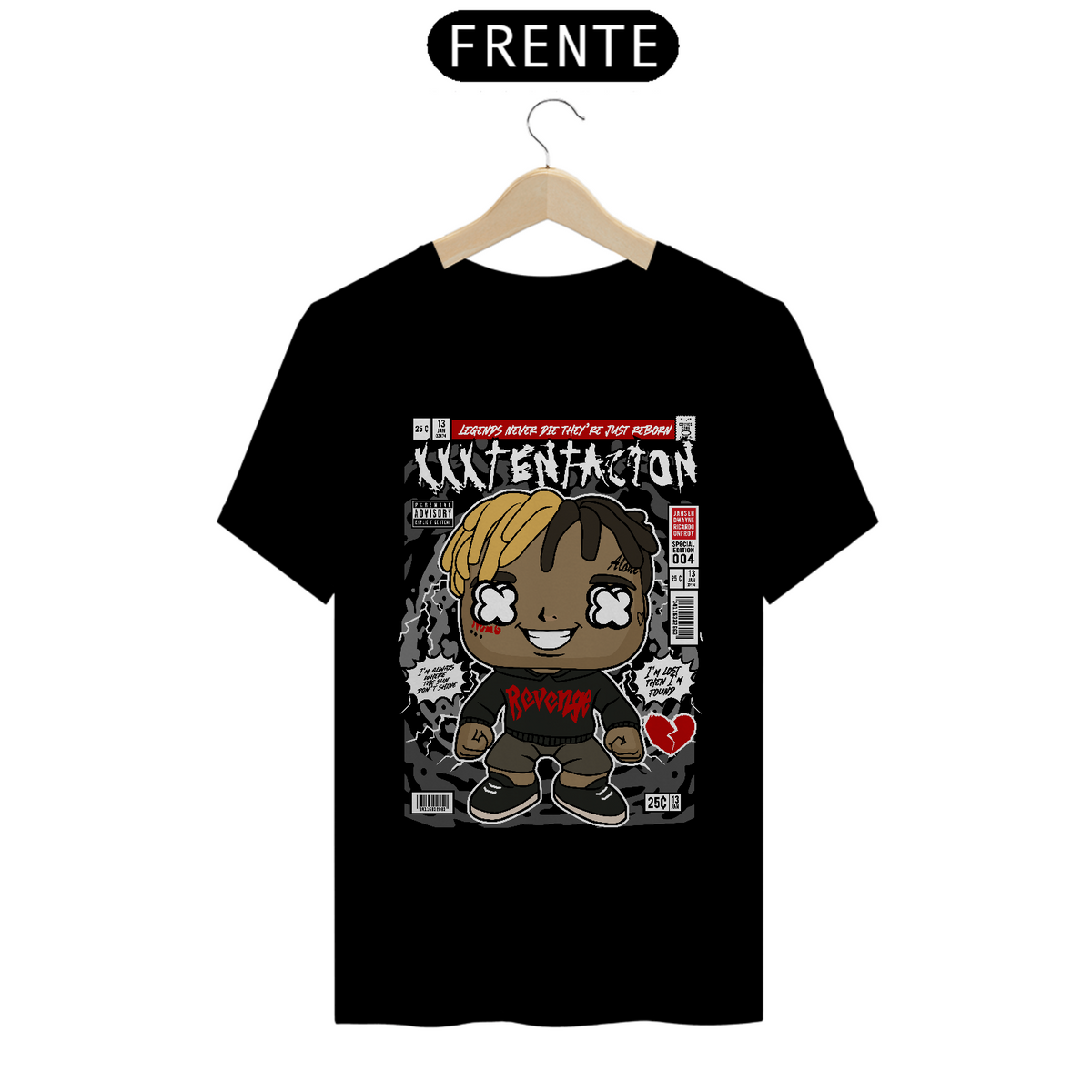 Nome do produto: Camiseta Funko Pop XXXTentacion