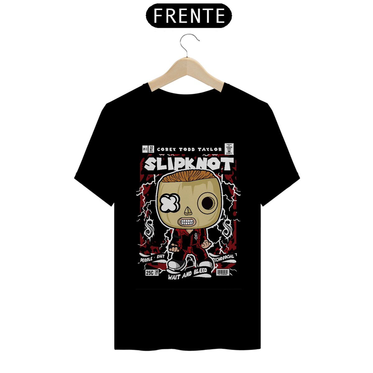 Nome do produto: Camiseta Funko Pop Slipknot